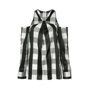 RAG & BONE Collingwood Cold-Shoulder Gingham